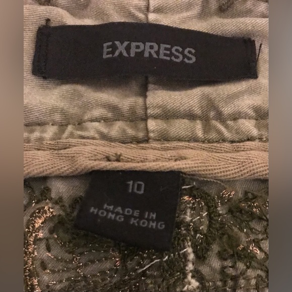 EXPRESS COTTON CARGO WITH BROCADE PANT - Picture 8 of 9